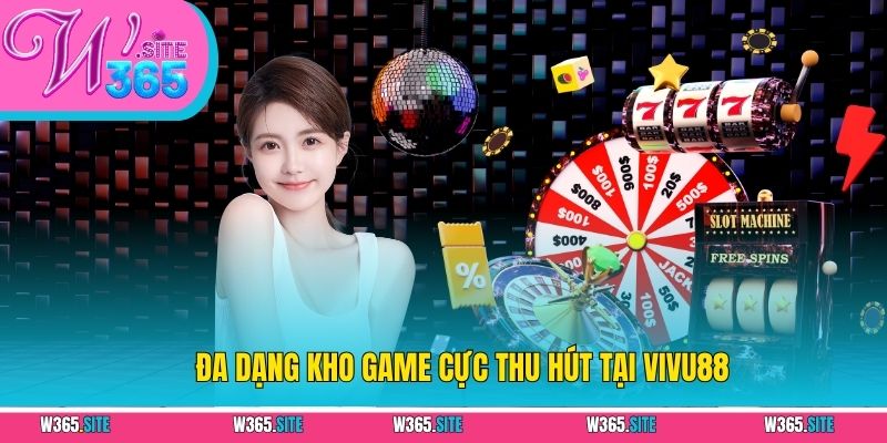 VIVU88 - Đánh Giá Chi Tiết Về Sự Đẳng Cấp Chuyên Nghiệp 3 Đa dạng kho game cực thu hút tại VIVU88
